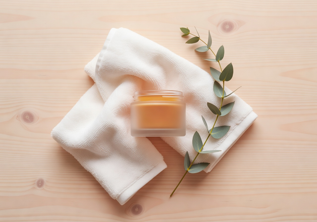 Zucker-Paste für Sugaring auf warmer Holzoberfläche